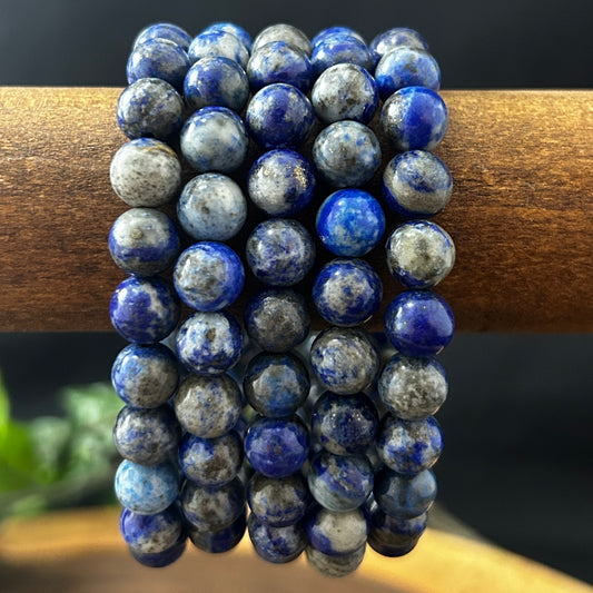Lapis Lazuli 8mm Stretch Bracelet
