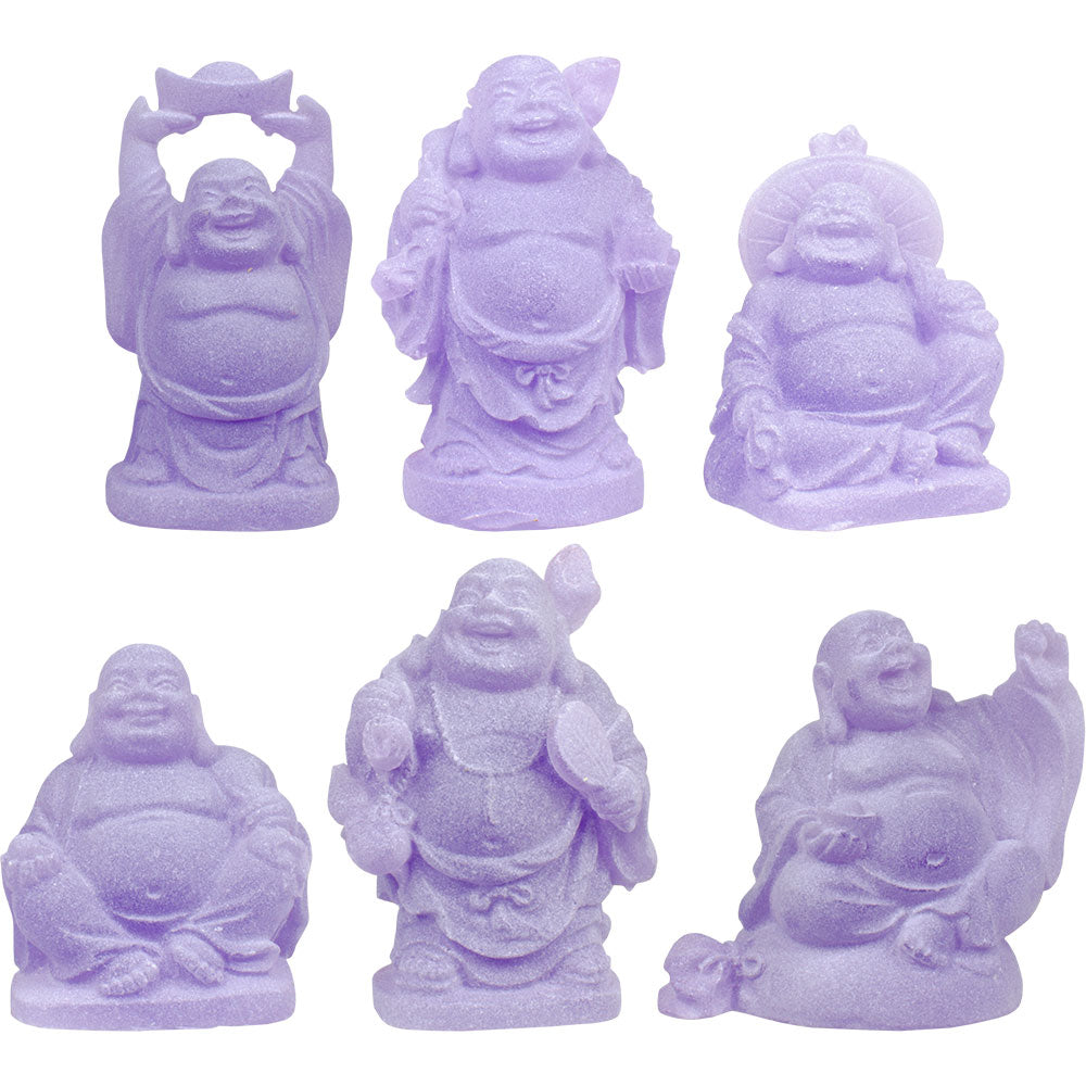 Buddha Figurine - Purple 1"