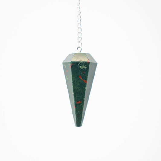 Pendulum - Bloodstone - Faceted