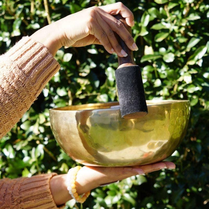 8" Hand Hammered Tibetan Singing Bowl