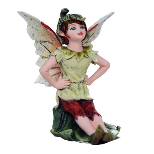 Small Fairy Hands on Hips Statue
