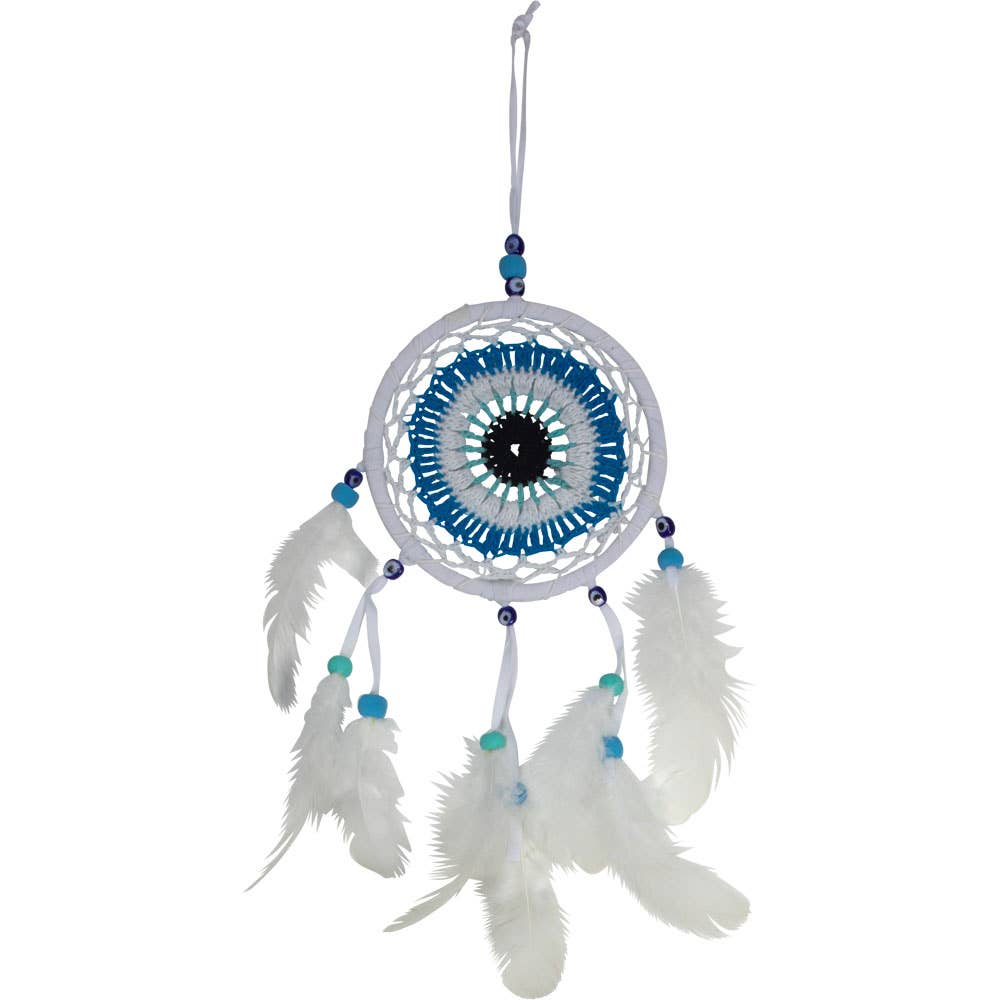 Blue Evil Eye Dreamcatcher