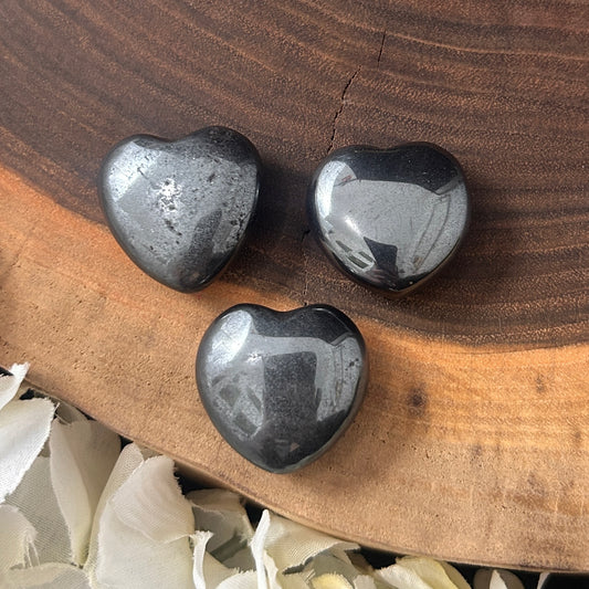 Hematite Heart