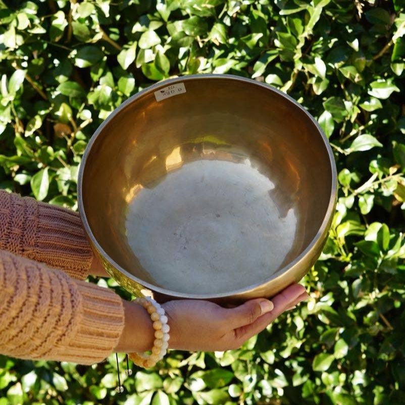 8" Hand Hammered Tibetan Singing Bowl