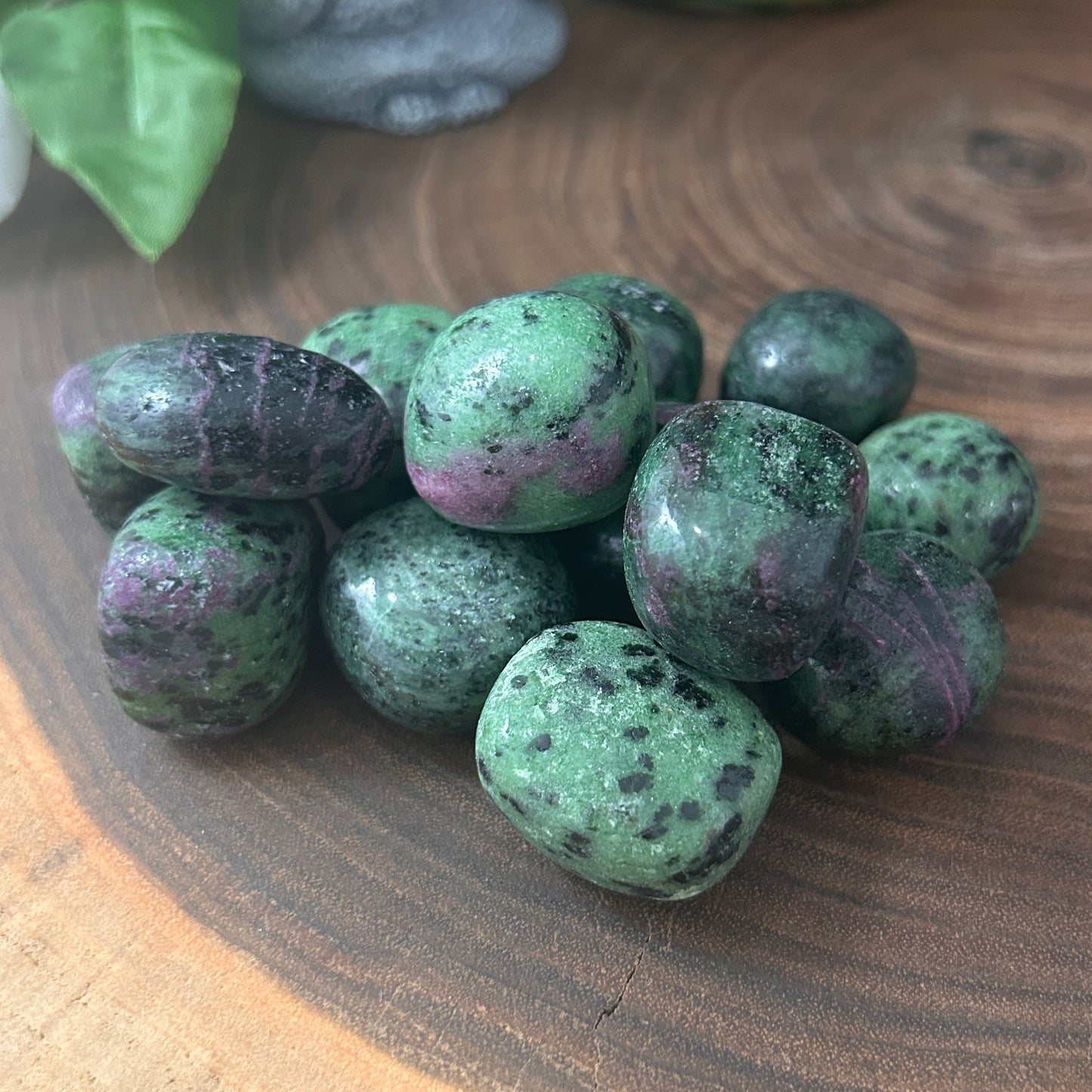 Ruby Zoisite Tumbled