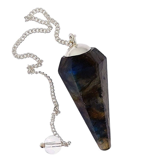 Pendulum - Faceted Labradorite