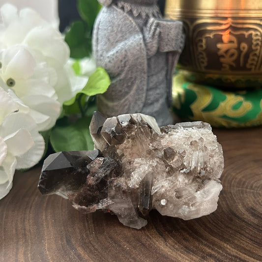 Smoky Quartz Cluster