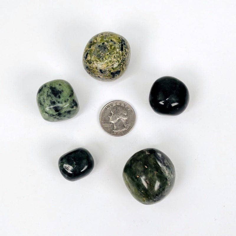 Nephrite Jade Tumbled