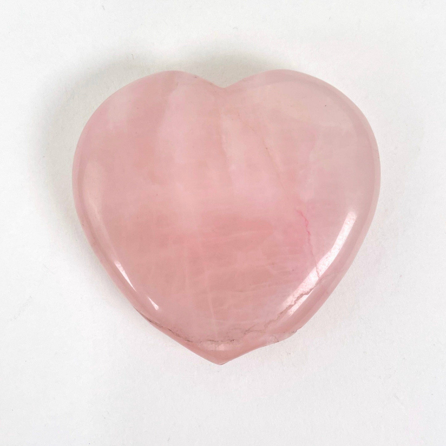 Rose Quartz Heart Polished