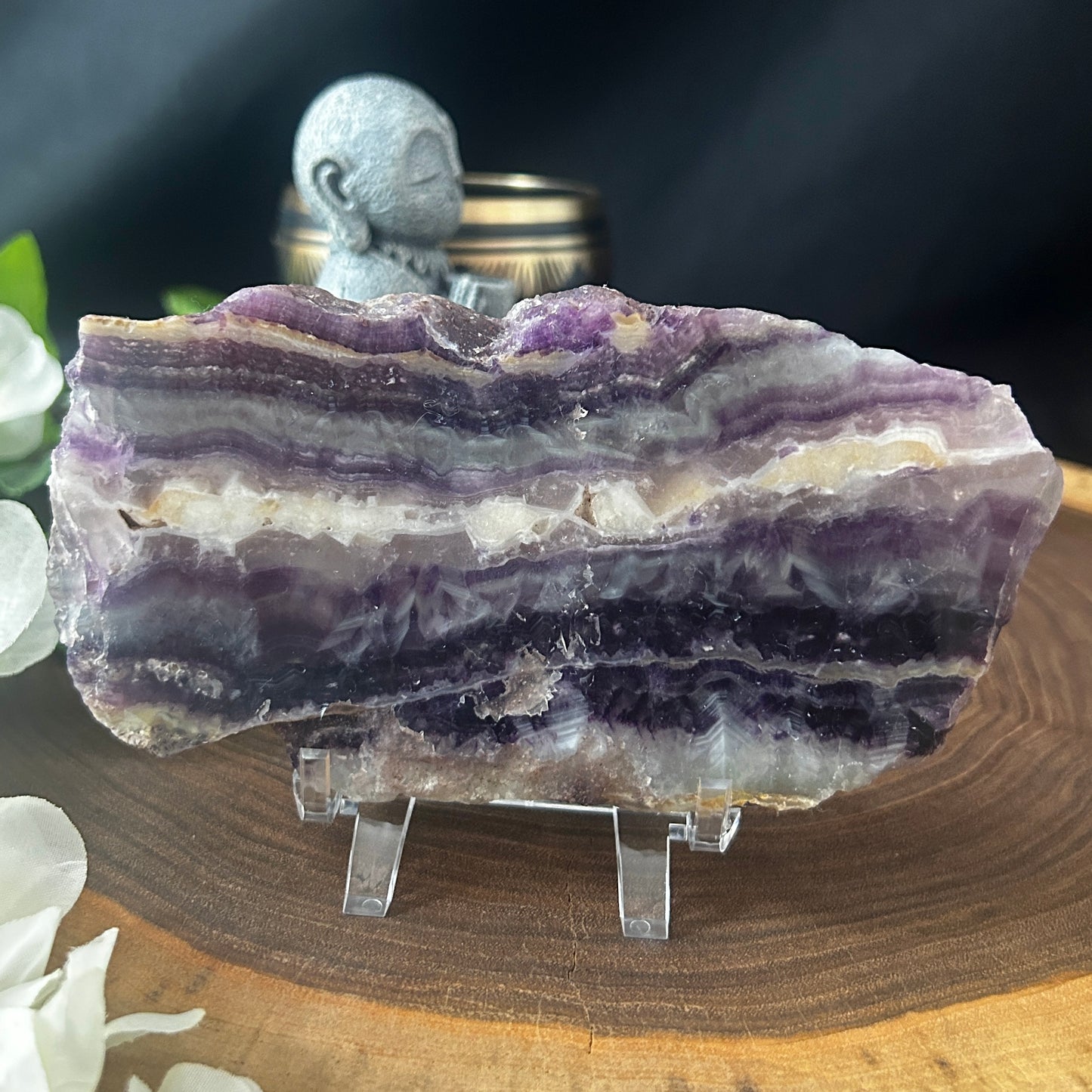 Rainbow Fluorite Slab Raw