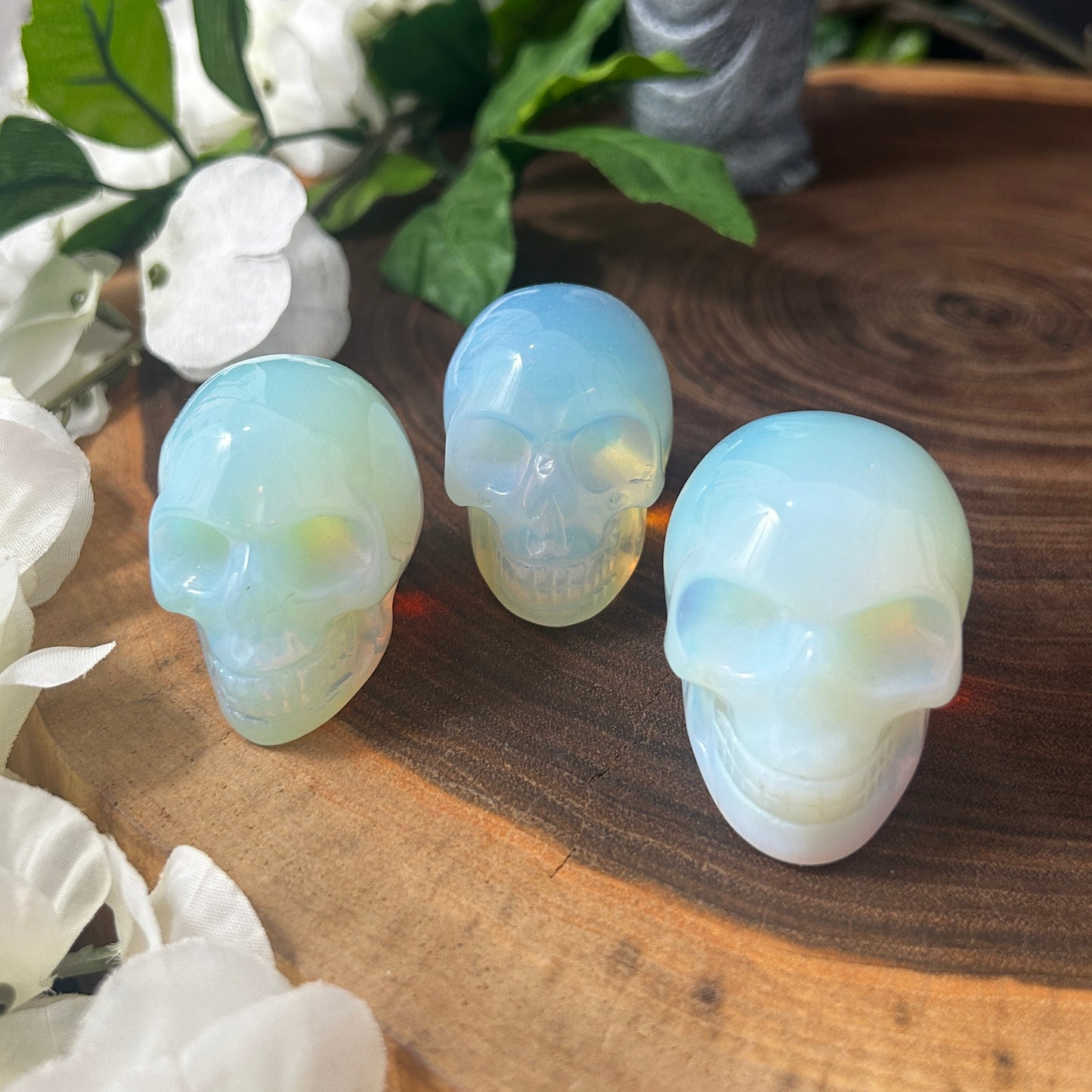 Opalite Skull