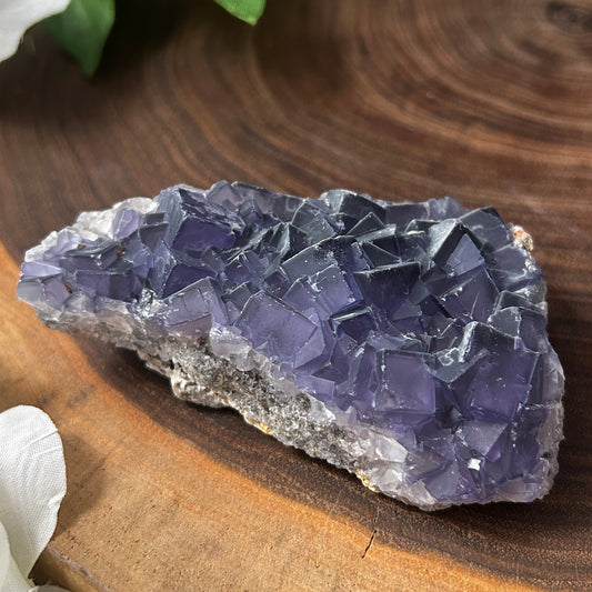 Purple Cubic Fluorite Specimens