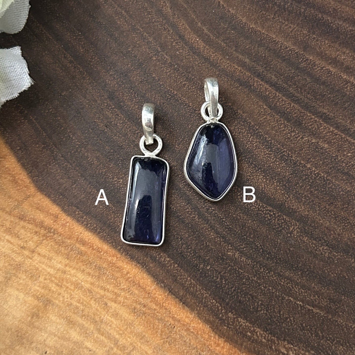 Iolite Pendant