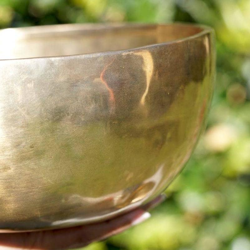 8" Hand Hammered Tibetan Singing Bowl