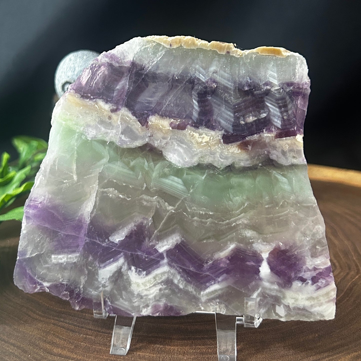 Rainbow Fluorite Slab Raw