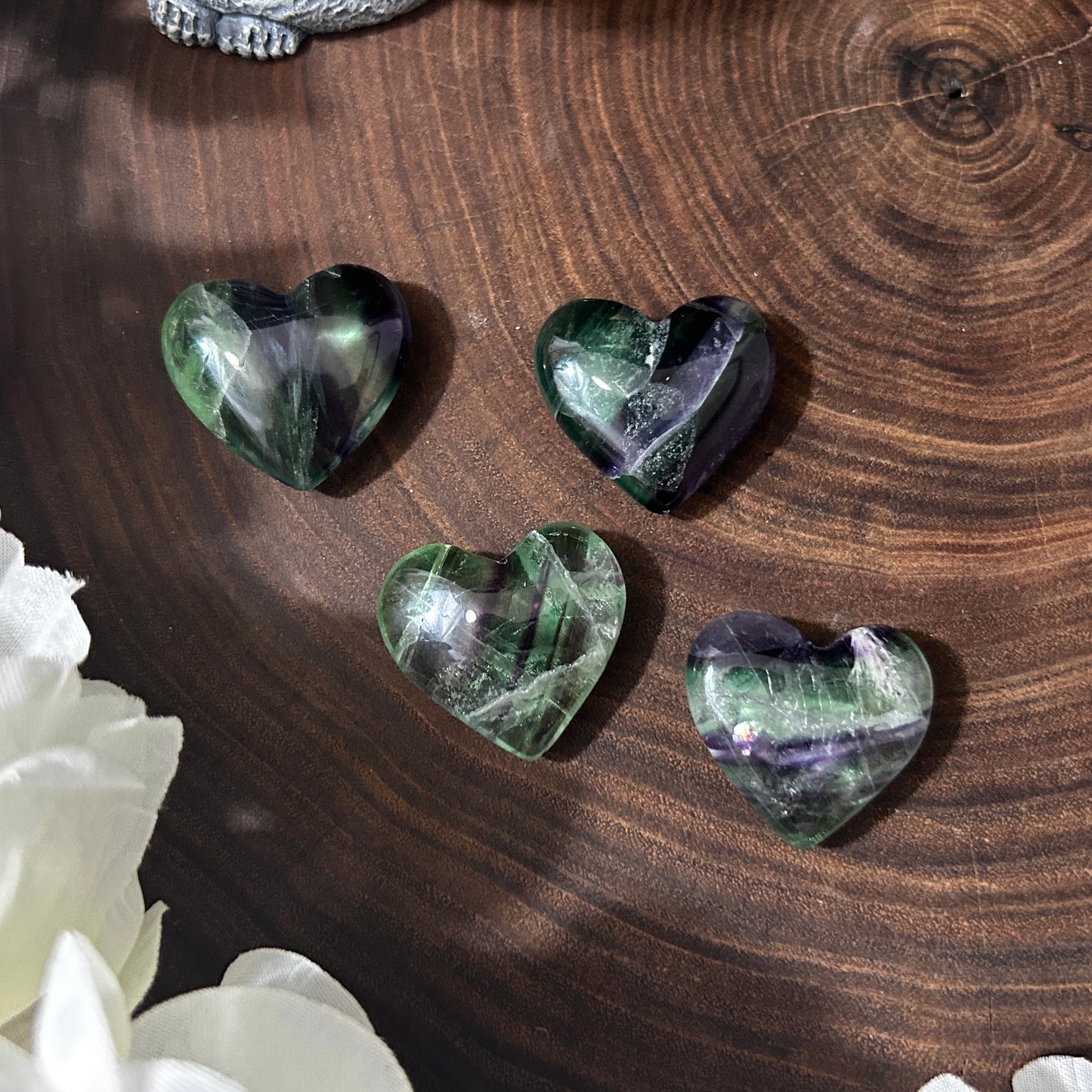 Fluorite “AAA” Hearts