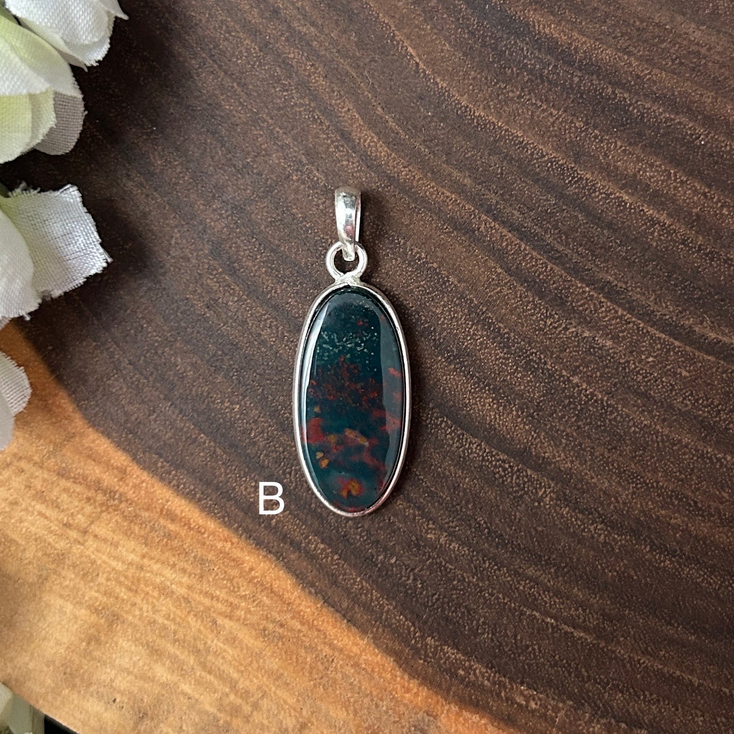 Bloodstone Pendant