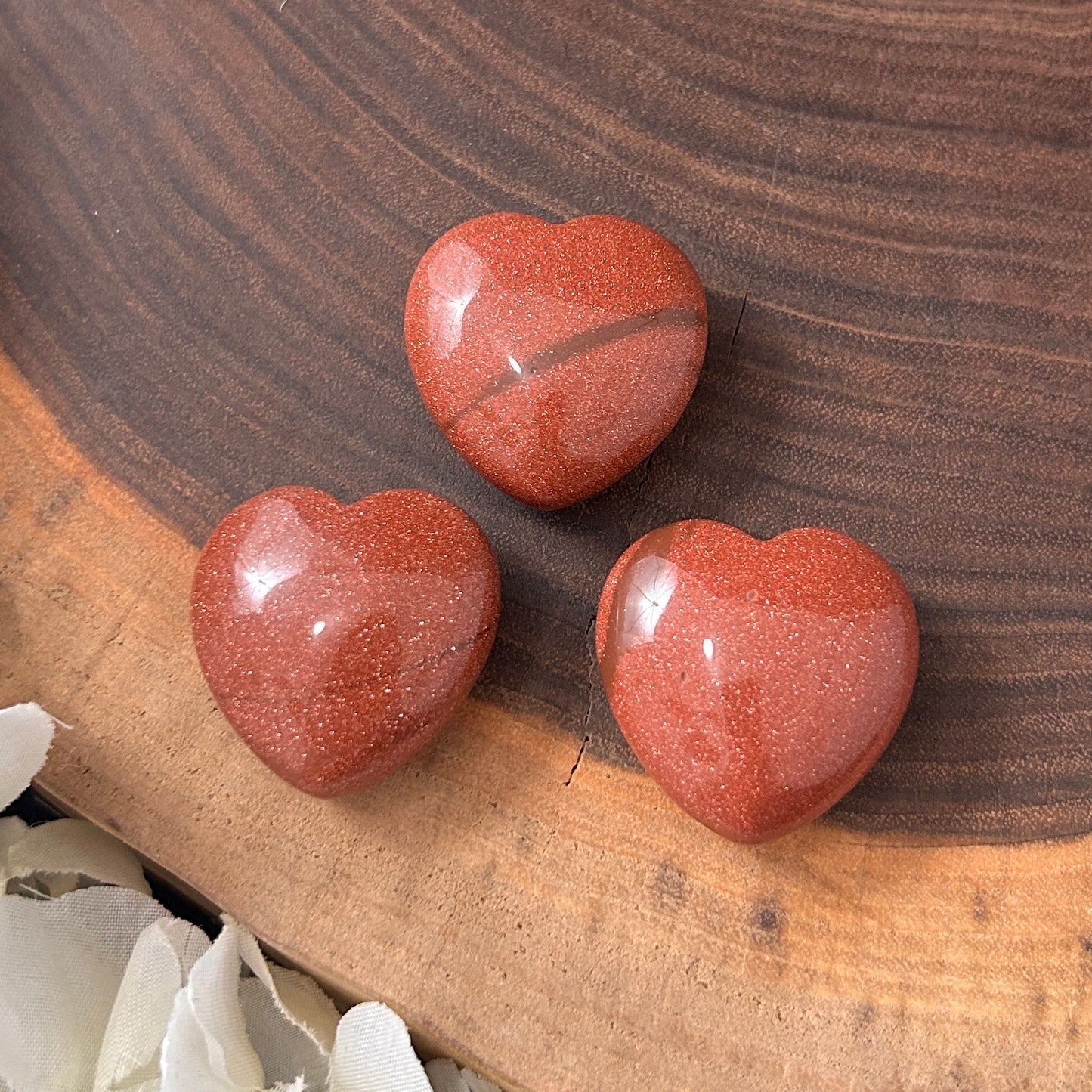 Goldstone Heart