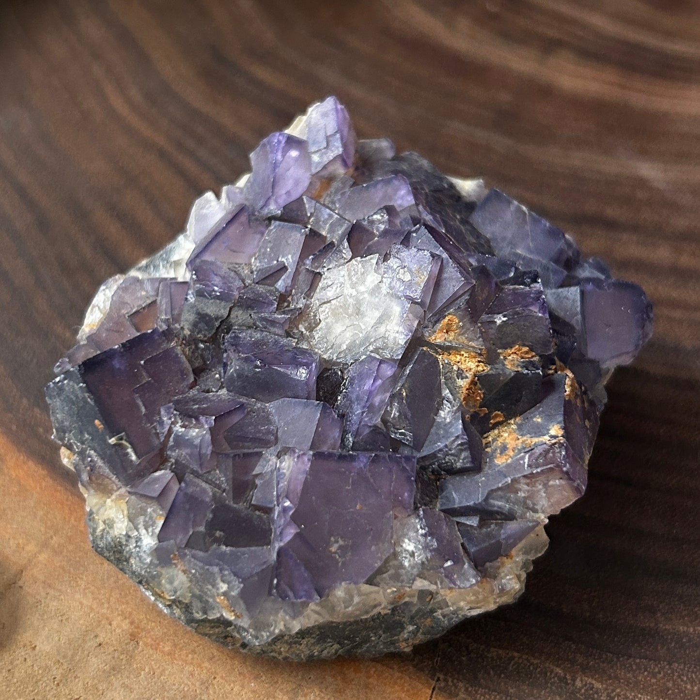 Purple Cubic Fluorite Specimens