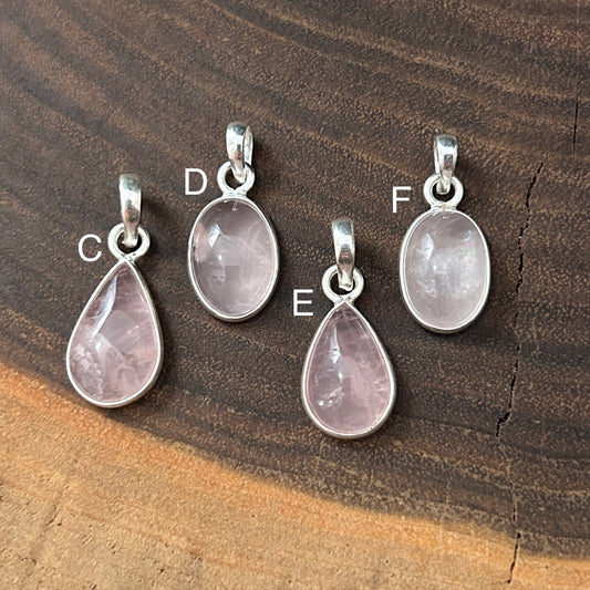 Rose Quartz Pendant