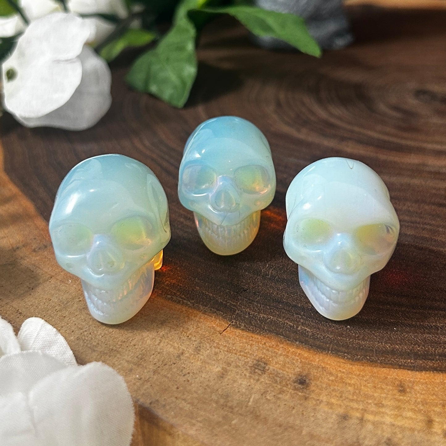 Opalite Skull