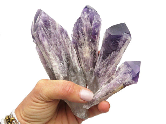 Amethyst Elestial Point