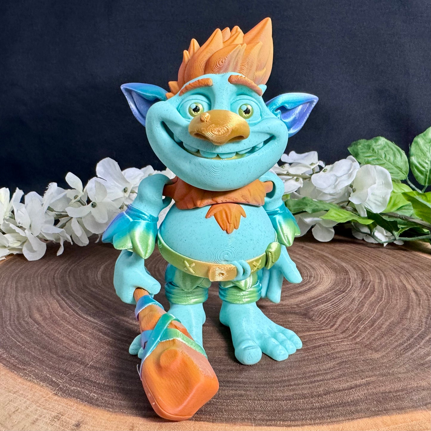 6" 3D Printed Articulated Troll