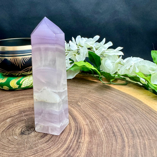 Lavender Fluorite Tower