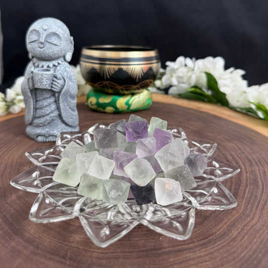 Fluorite Mini Octahedrons