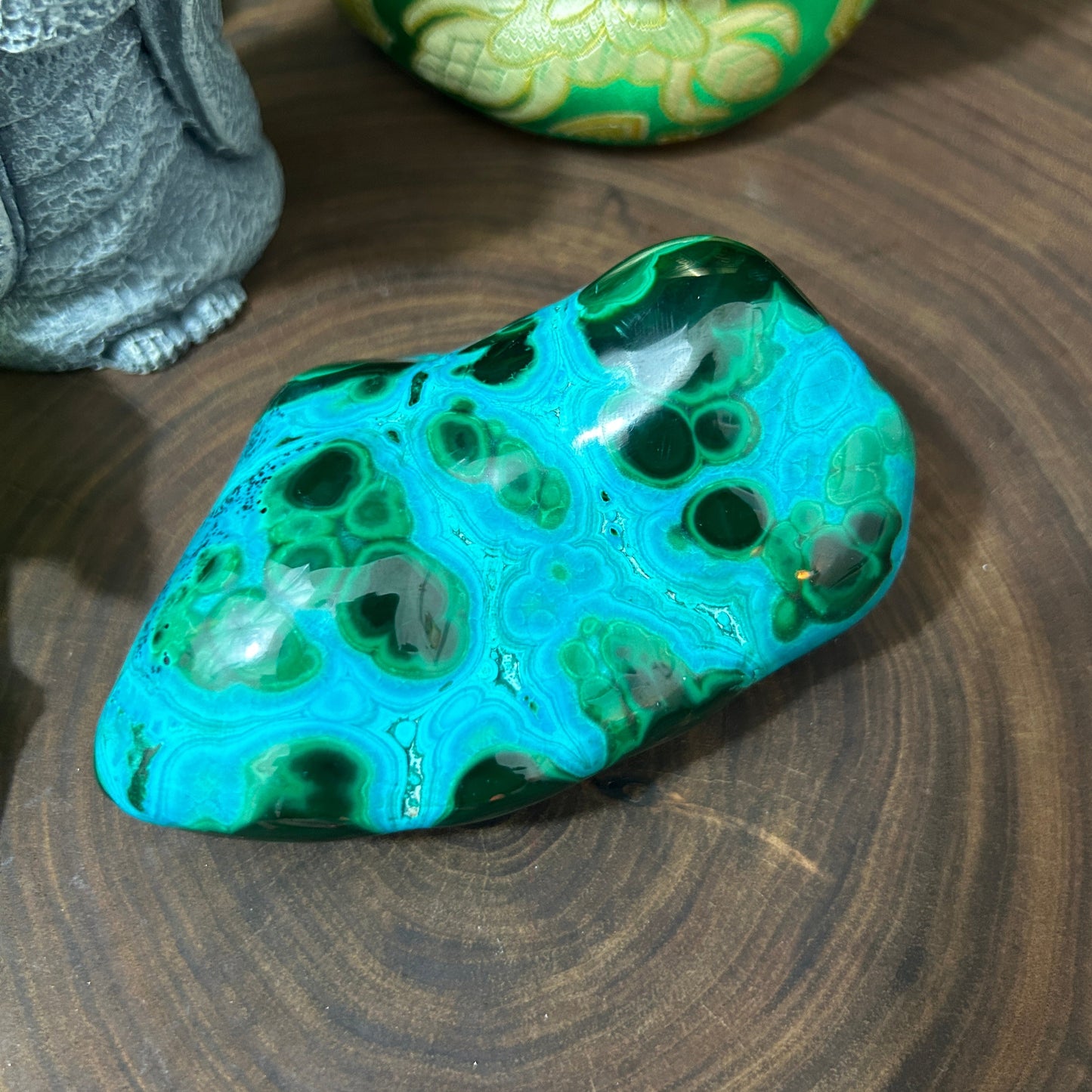 Malachite Chrysocolla Freeform