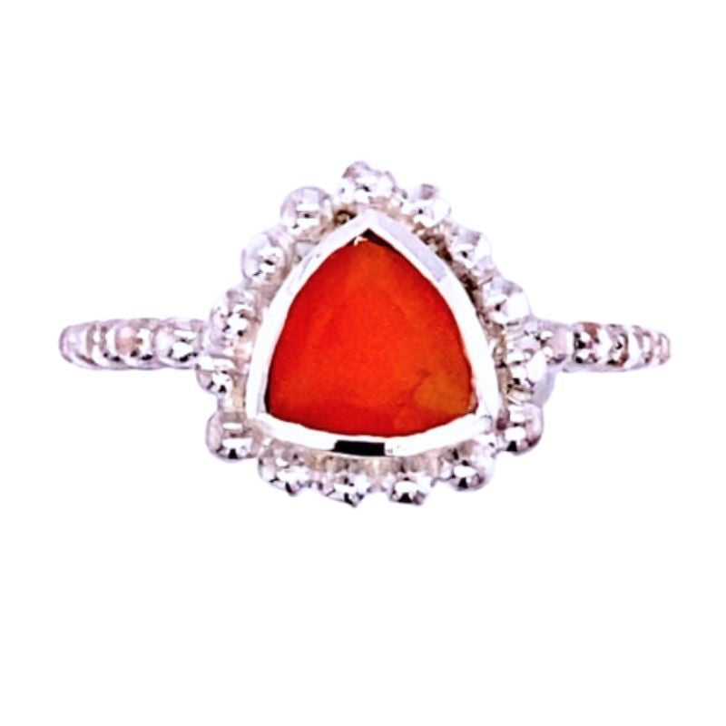 Carnelian Lovely Lady Ring - Size 8