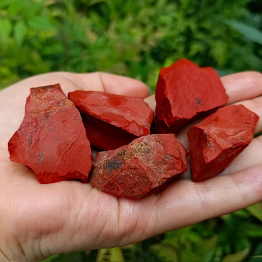 Raw Red Jasper