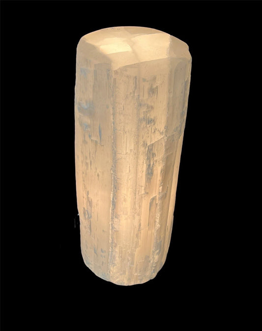 Selenite Tower Lamp