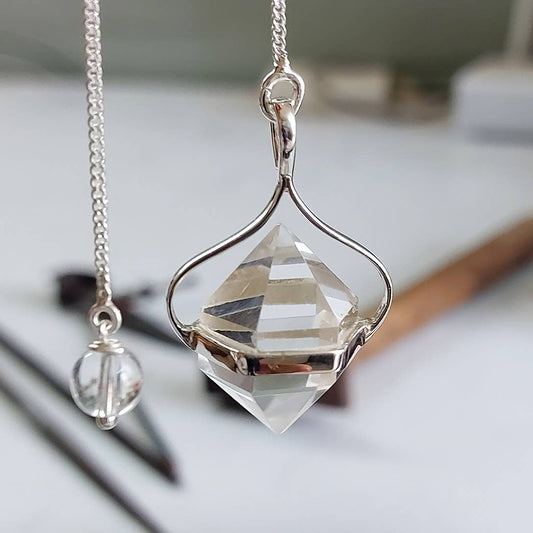 Pendulum - Quartz Herkimer Style