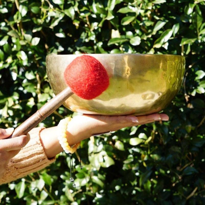 8" Hand Hammered Tibetan Singing Bowl