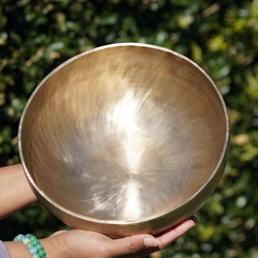 5" Tamrakar Family Handmade Singing Bowl - Solar Plexus