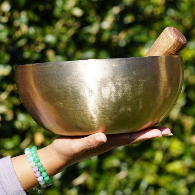 5" Tamrakar Family Handmade Singing Bowl - Solar Plexus