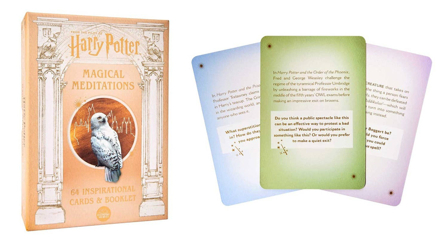 Harry Potter Magical Meditations Cards Insight Editions