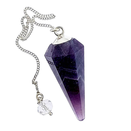 Pendulum - Faceted Amethyst