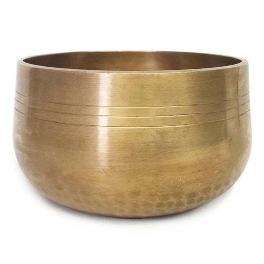 4" Hand Hammered Singing Bowl w/Mallet - Throat/Third Eye Chakra