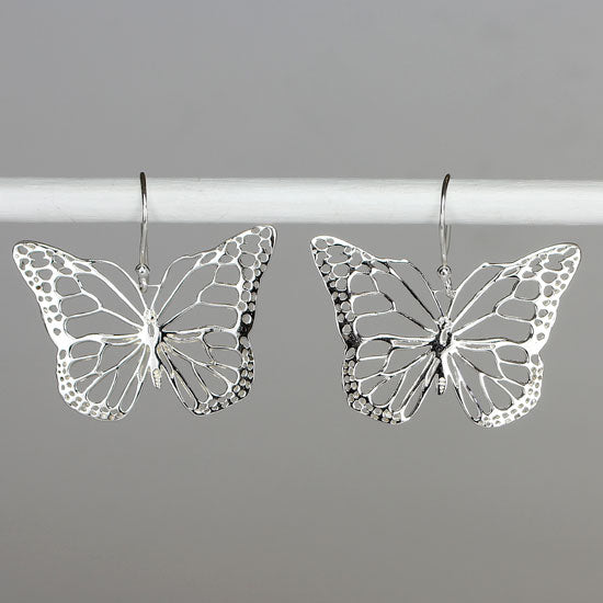 Butterfly Filigree Earrings
