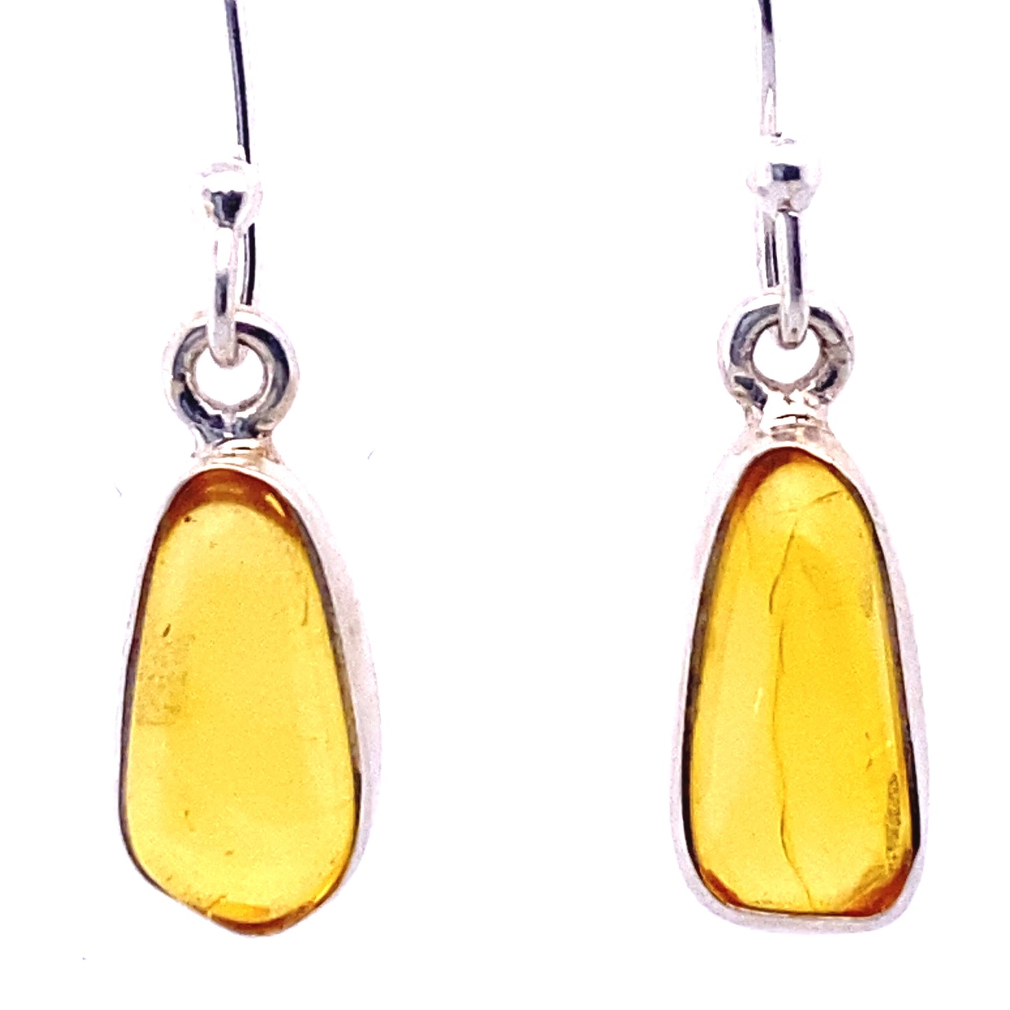Amber Nectar Droplet Earrings