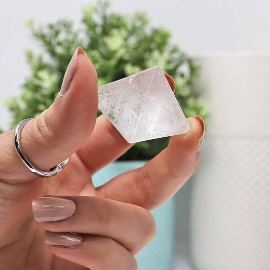 Clear Quartz Mini Pyramid