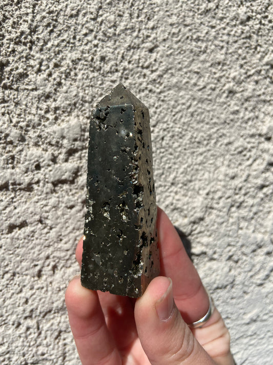 Pyrite Obelisk