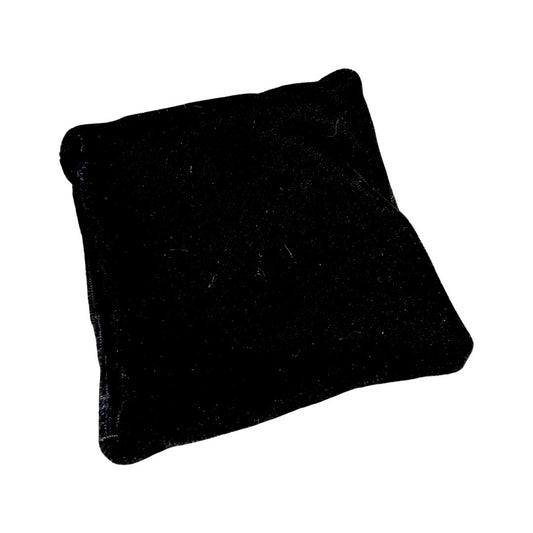Black Velvet Pillow 3.5" x 3.5"