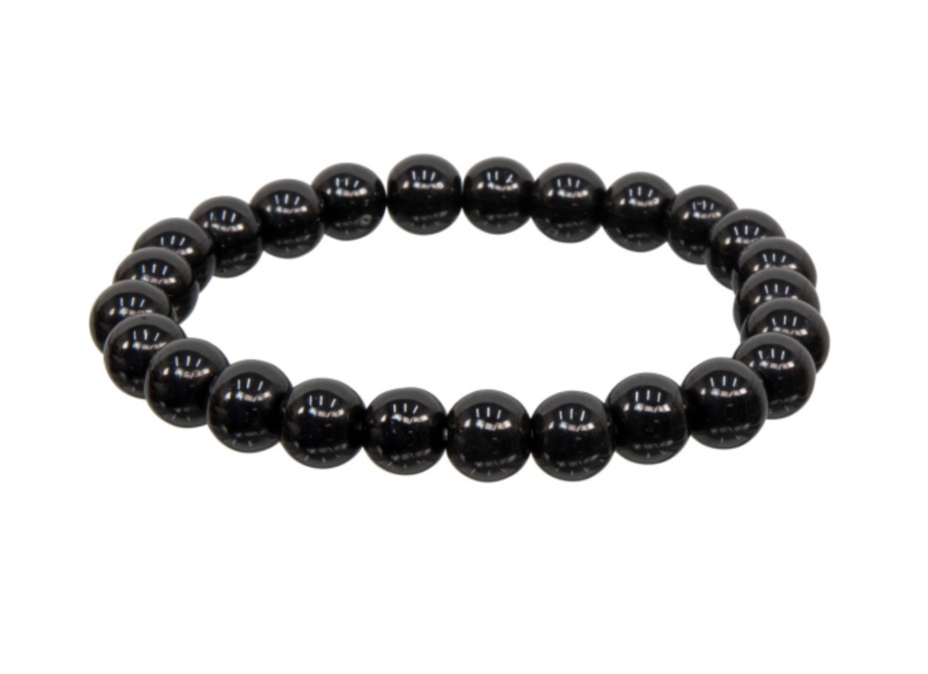 Black Obsidian 8mm Stretch Bracelet