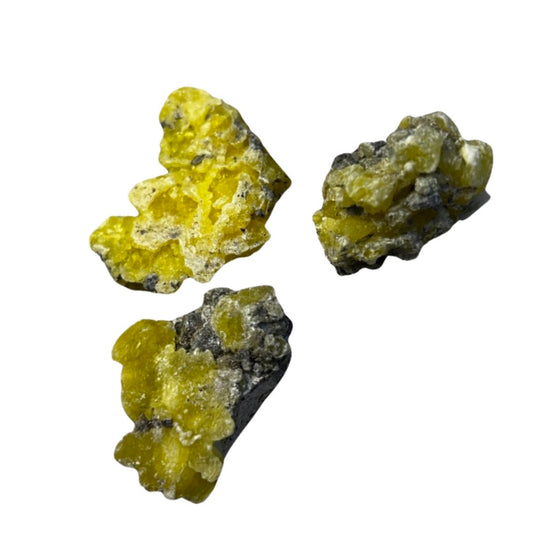 Brucite - Natural Lemon Raw